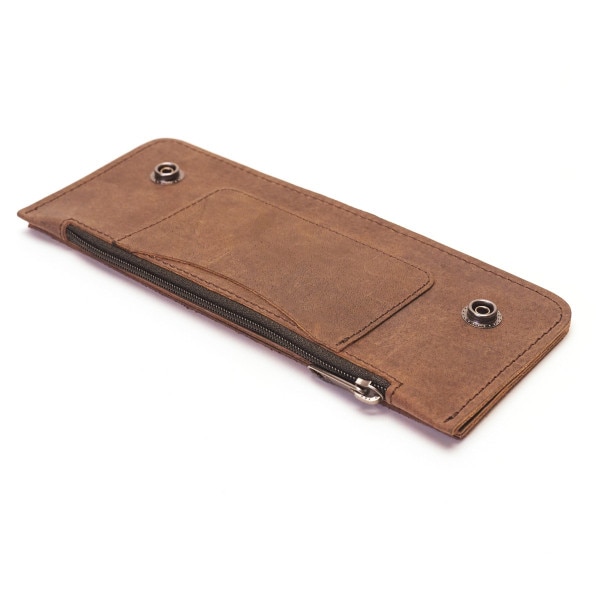 BIWI.Matte Brown.7 ¾.Standard.02.jpg Biker Wallet Interiors Image